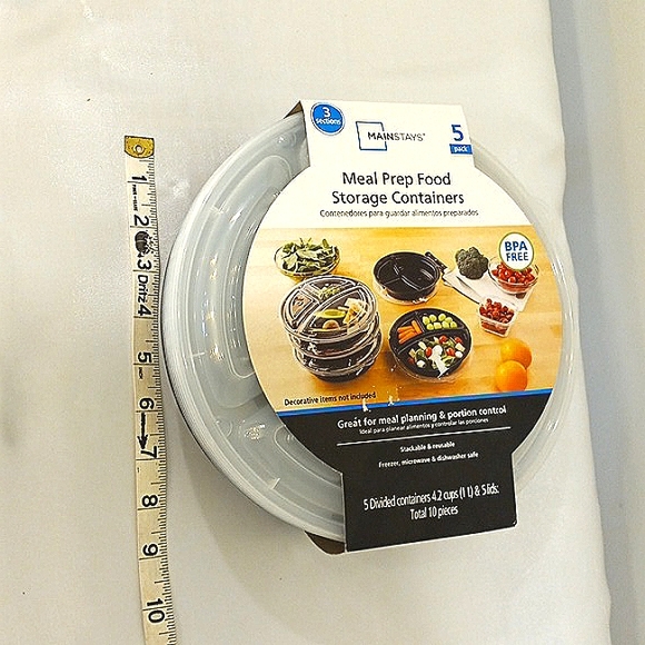 Meal Storage Container set of 5 BPA free, free with purchase over 15 - Picture 6 of 8